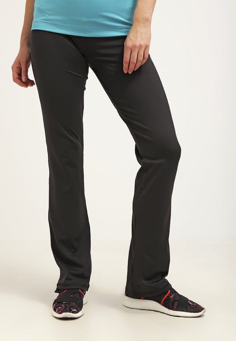 ADIDAS PERFORMANCETracksuit bottoms - black