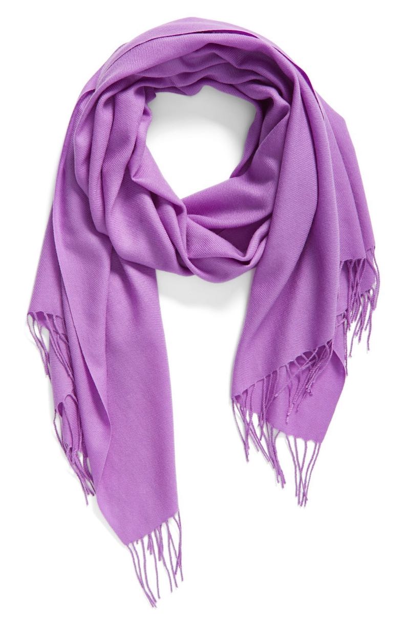 Tissue Weight Wool & Cashmere Scarf