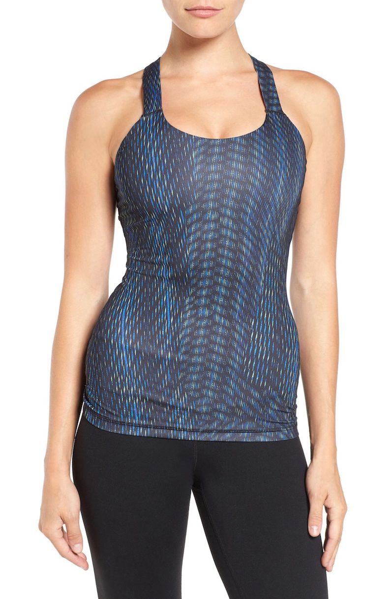 IVY PARK Fishnet Print Performance Tank