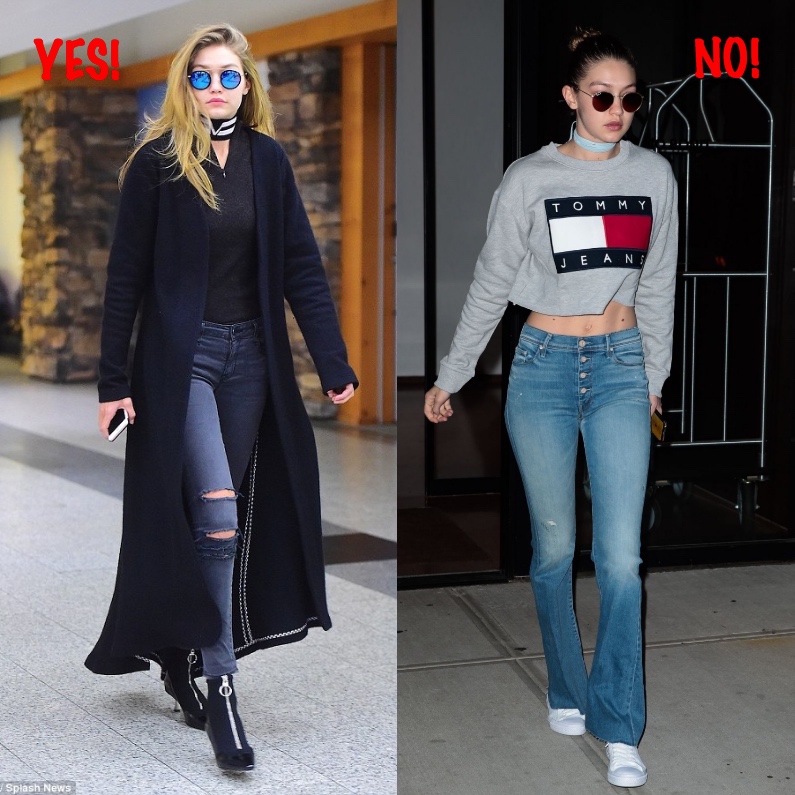 skinny fit jeans gigi hadid