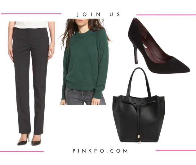 What to Wear in a Job Interview: The Black Pants - Pinkfo