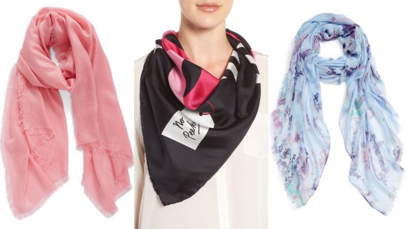 style up your coats with scarves