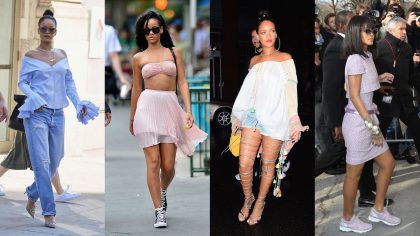 rihanna rate her outfits