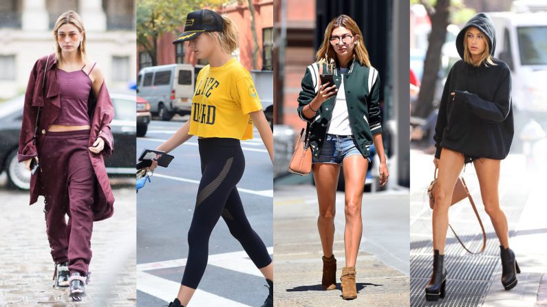 Hailey Baldwin rate outfits